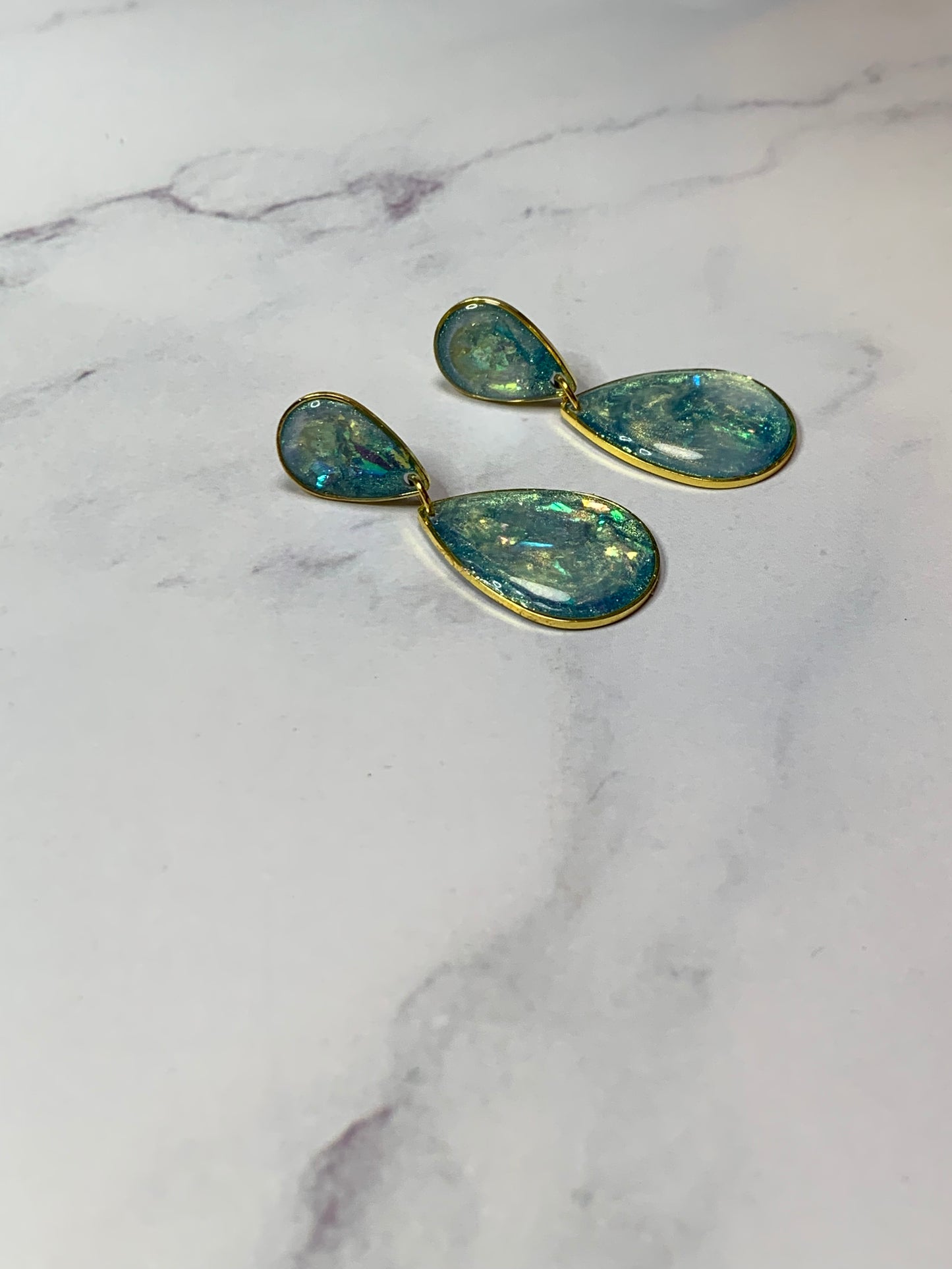 Opal Inspired Earrings